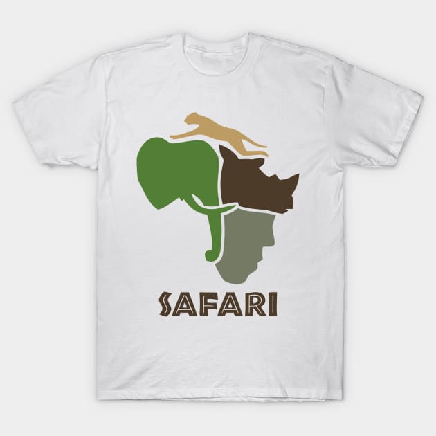 AFRICA SAFARI T-Shirt by ReignGFX